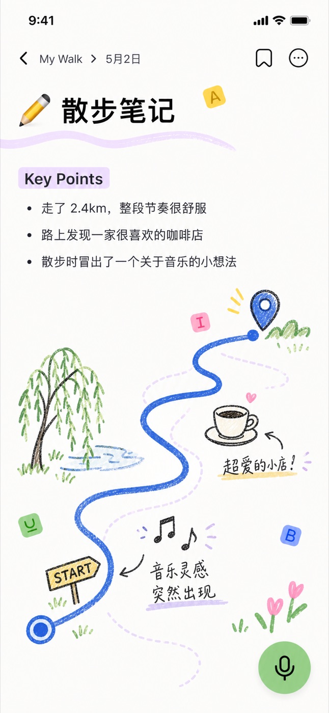 散步笔记